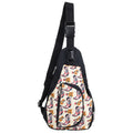 Showman Boots in Bloom Sling Crossbody Backpack
