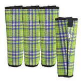 Showman Lime Plaid Stand Up Fly Boot - Average