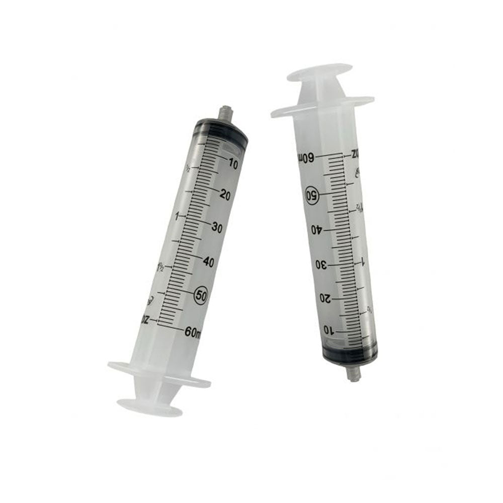 60ML (2oz) Luer Lock Syringe, No Needle - Case of 25