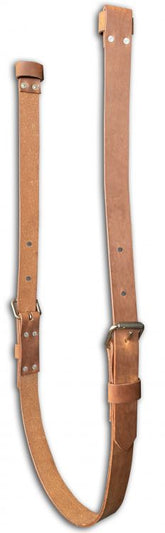 Showman Argentina Leather back cinch with billet straps