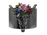 Western Steer-head Cuff Bracelet