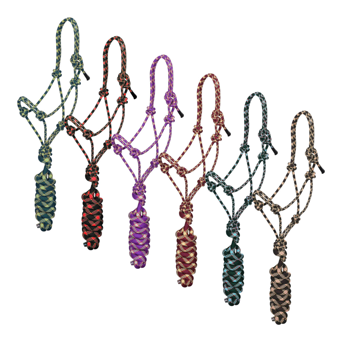 Assorted Diamond Cowboy Knot Halter - Mini/Small Pony