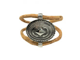 Southwest design concho bracelet