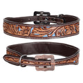 Showman Couture Buttercup Leather Dog Collar