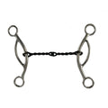 Showman 5" Stainless Steel Sweet Iron Twisted Sliding Gag Bit