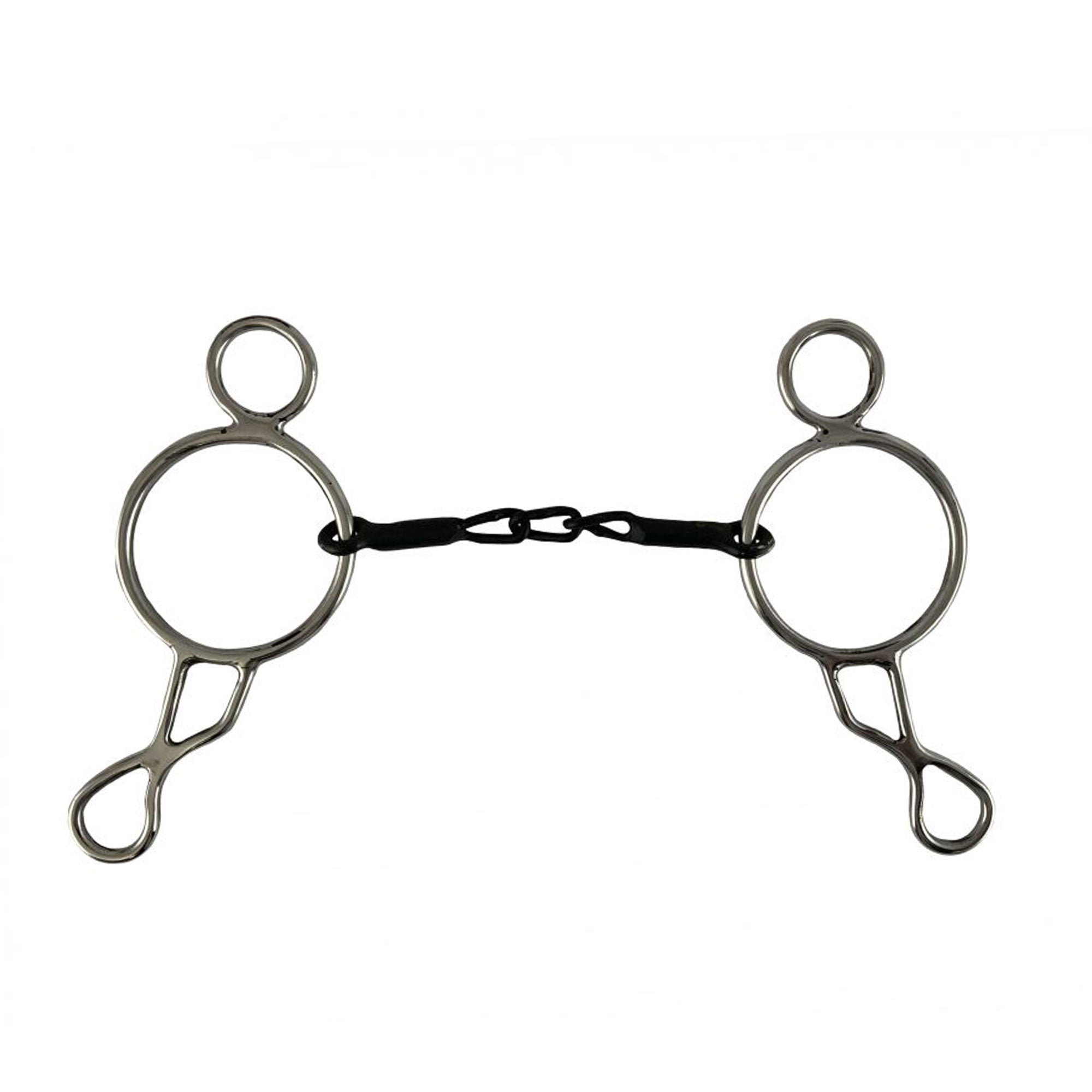 Showman Stainless Steel 5" Sweet Iron Mouth Wonder Bit