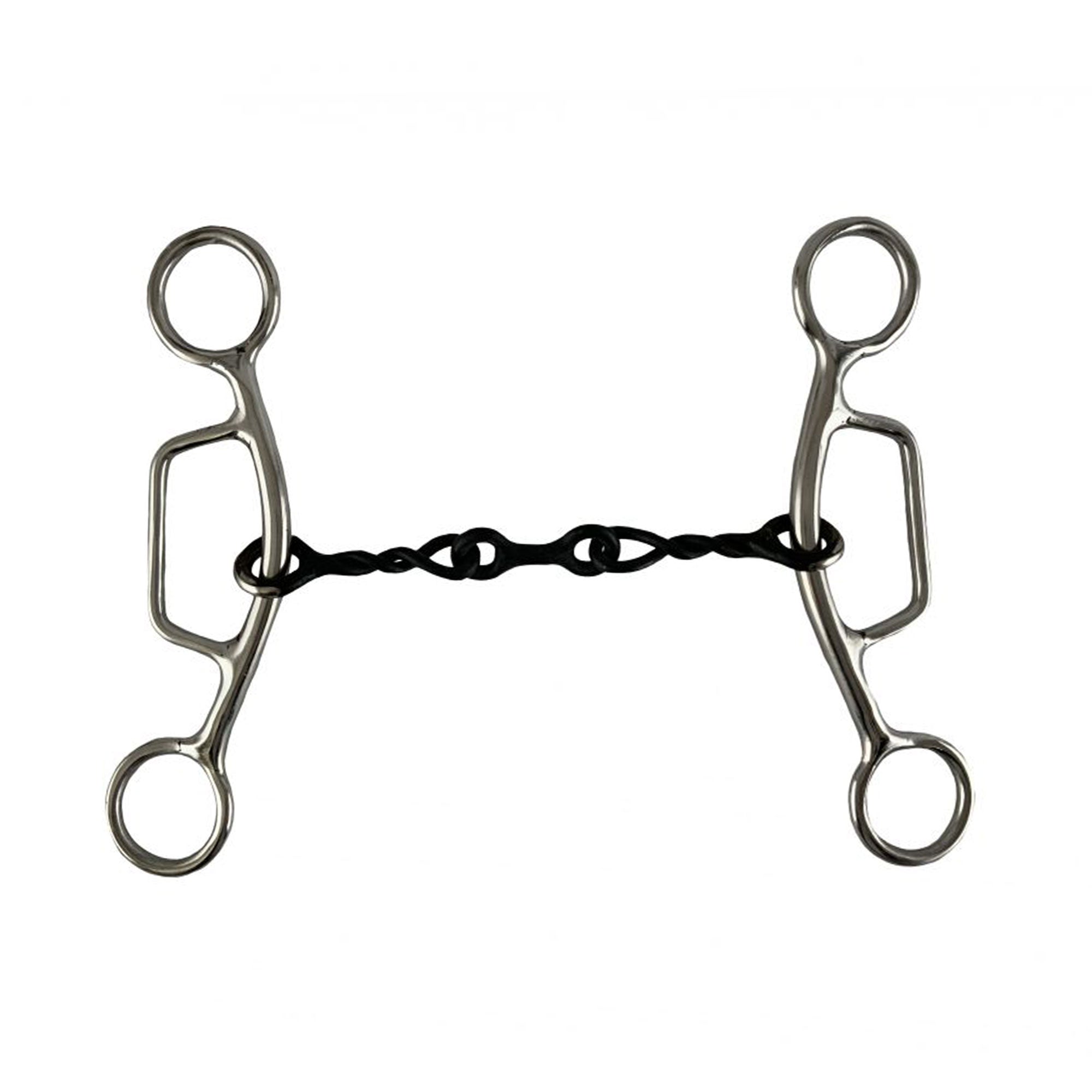 Showman 5" Stainless Steel Sweet Iron Mouth with Sliding Gag