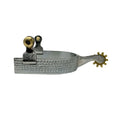Showman Men's Western Chrome Plated Spur