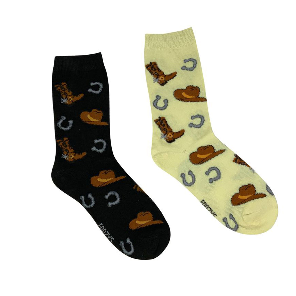 Womens's Western Print Fun Design Socks