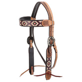 Showman Aztec Loom Browband Headstall