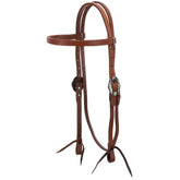Showman Silverleaf Browband Headstall