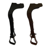 Leather Buddy Stirrup with Plastic Stirrups