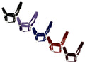 Fleece Covered Nylon halter with crown adjustment and throat snap