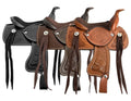 6" Small Decorative Saddle - Intended for Decoration Only