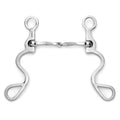 Showman Long S Shank with Slow Twist Snaffle