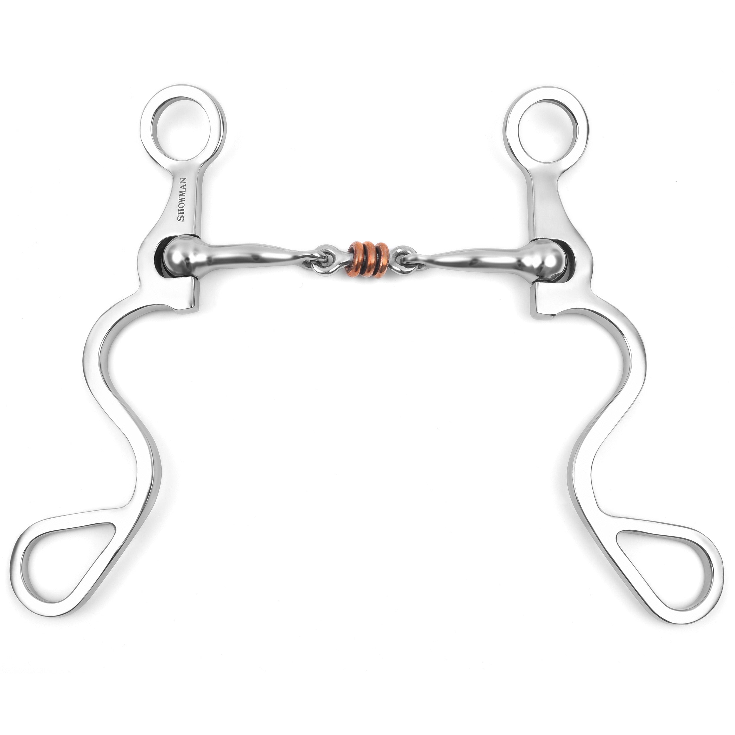Showman Long S Shank with Smooth Dogbone