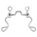 Showman Long S Shank with Flat Square Port
