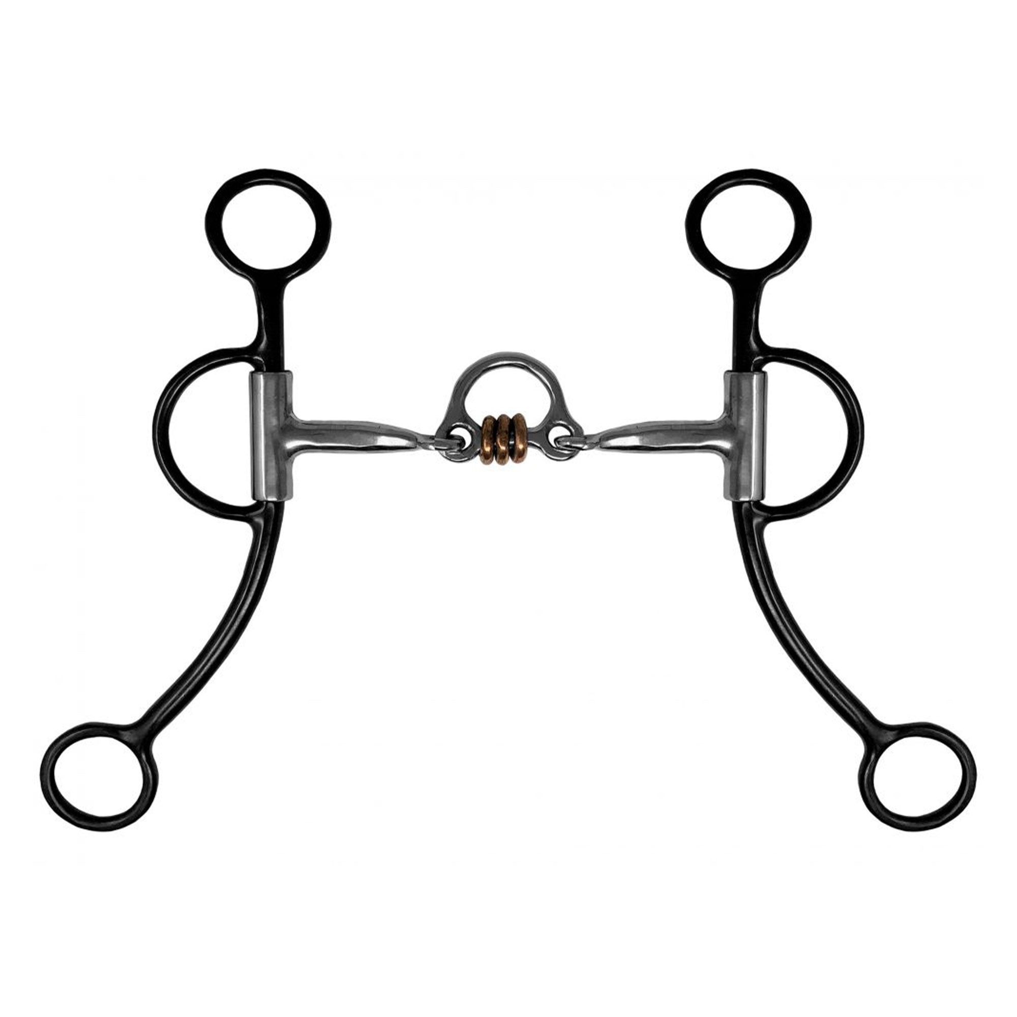 Showman Western Dotted Lomis Shank Copper Disc Bit