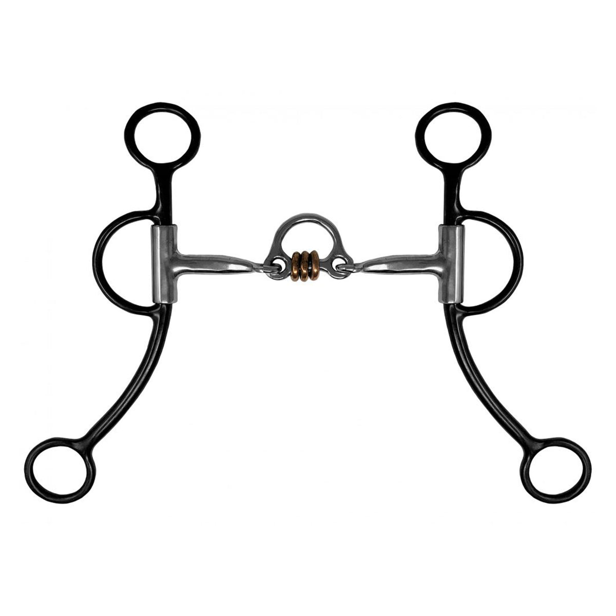 Showman Western Dotted Lomis Shank Copper Disc Bit