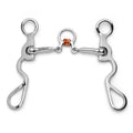 Showman S Shank with Three Piece Jointed Copper Rollers
