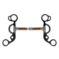 Showman Western Short Shank Copper Wrapped Wire Bit