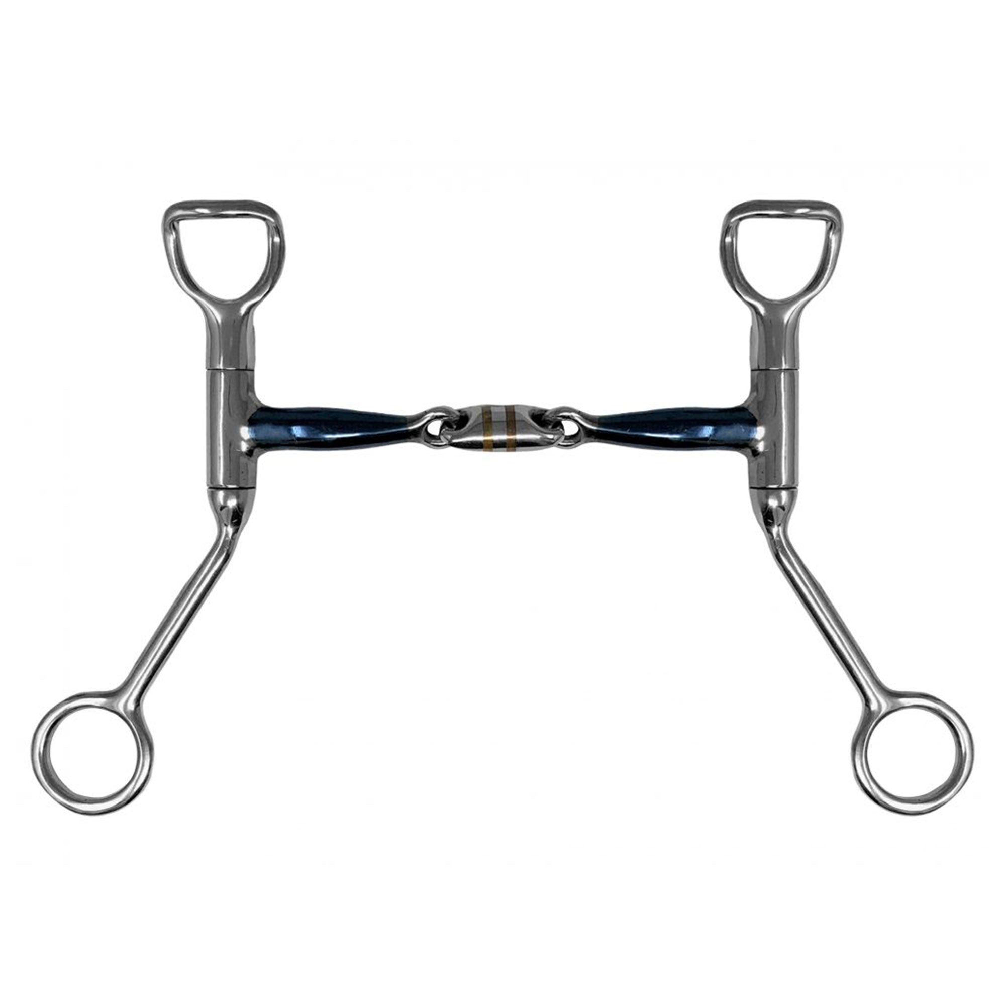 Showman Western Shank sweet iron lozenge bit