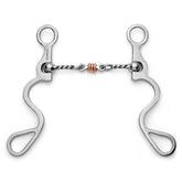 Showman Long S Shank with Jointed Twisted Wire Dog Bone