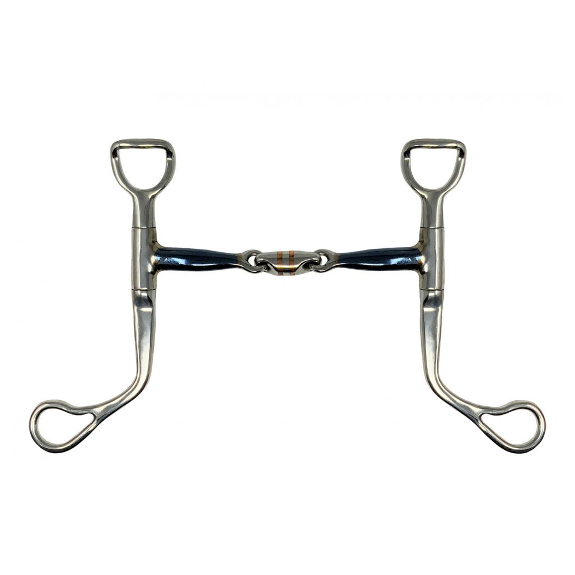 Showman Western Curved Shank sweet iron lozenge bit