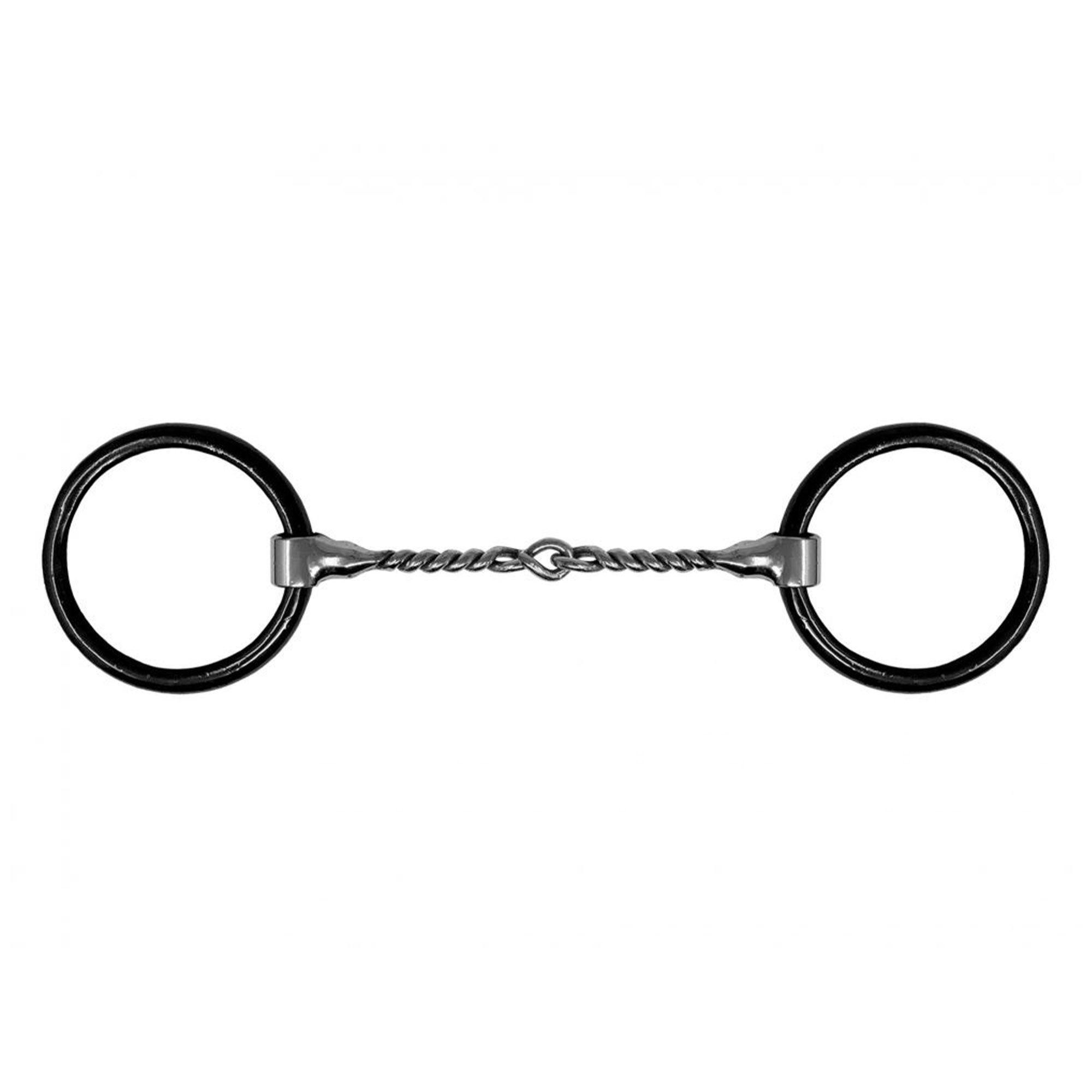 Showman Weighted loose ring stainless steel wire mouth bit