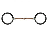 Showman Weighted loose ring copper wire mouth bit