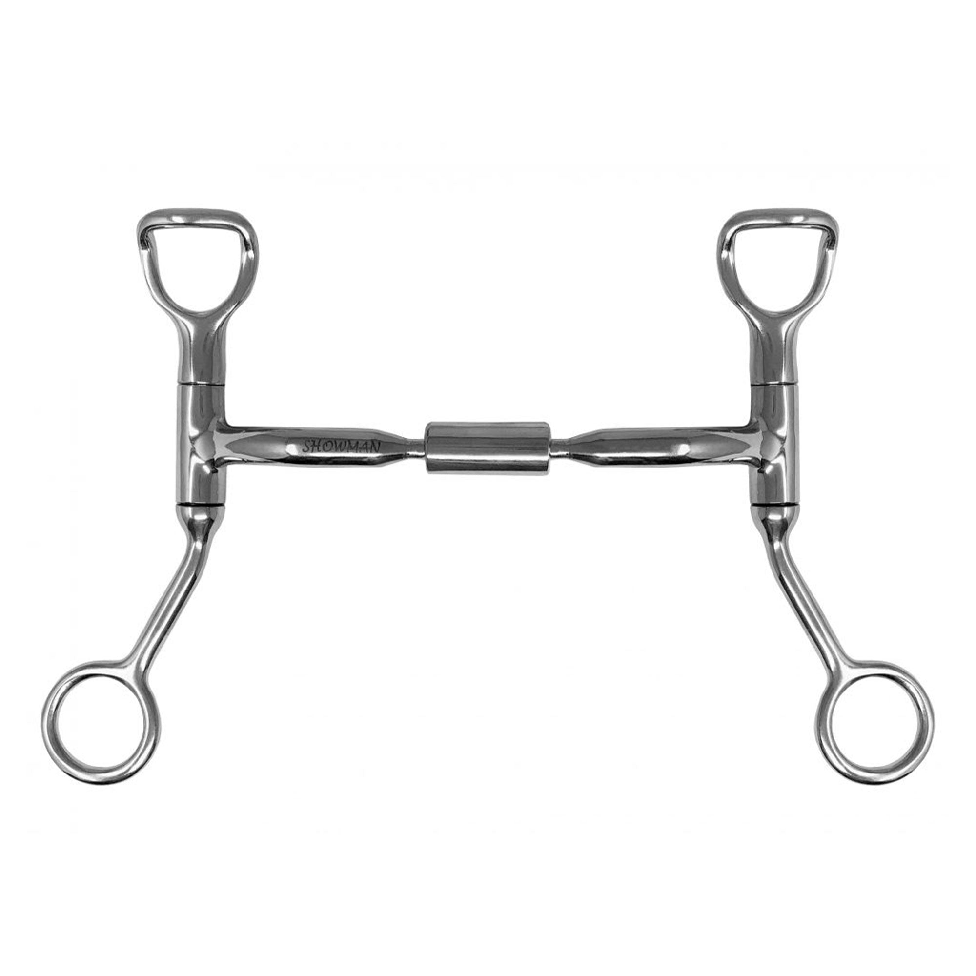 Showman Western Shank Stainless Steel Barrel Bit