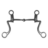 Showman Western Seven Shank Smooth Snaffle Bit