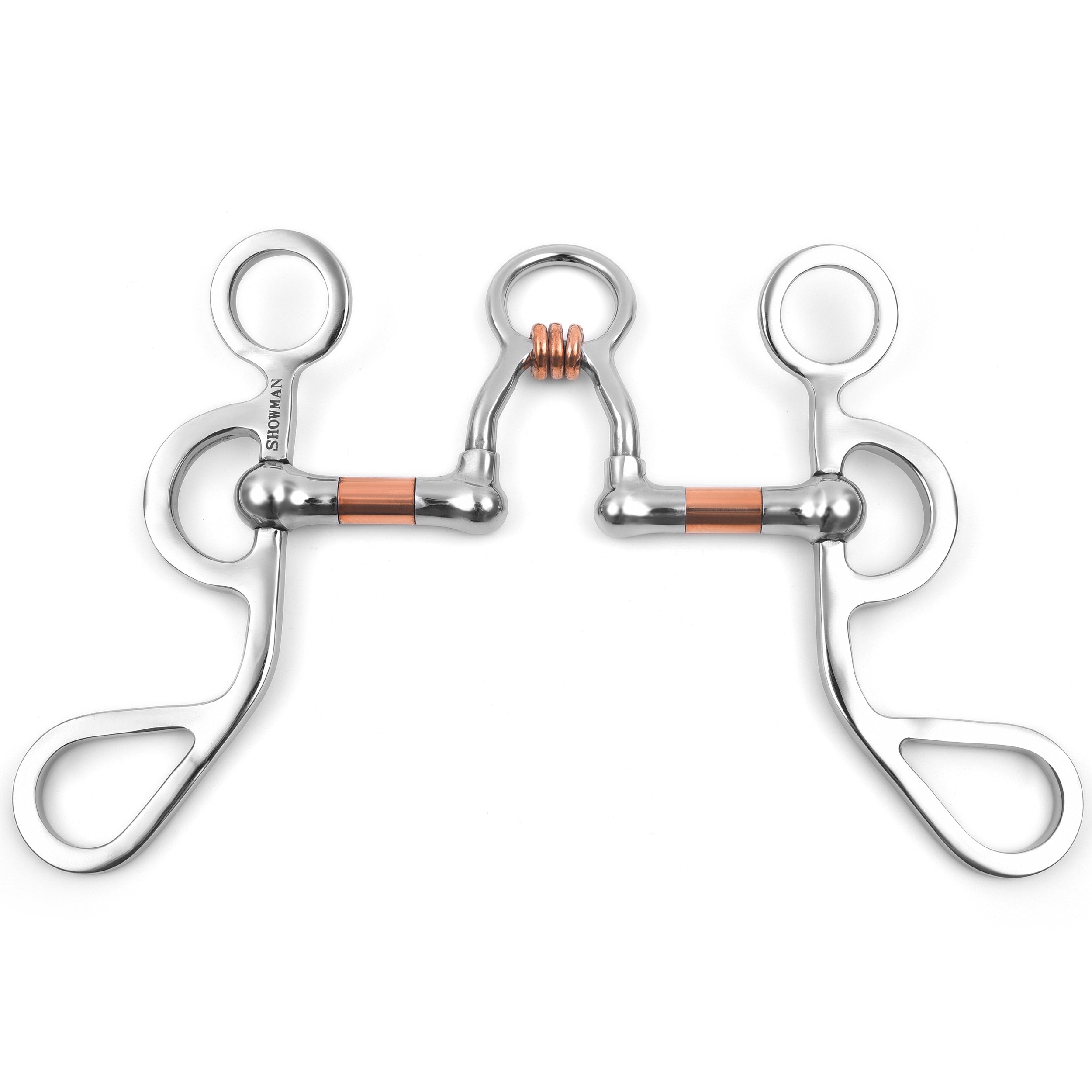 Showman Argentine Shank with Copper Wrapped Port Rollers