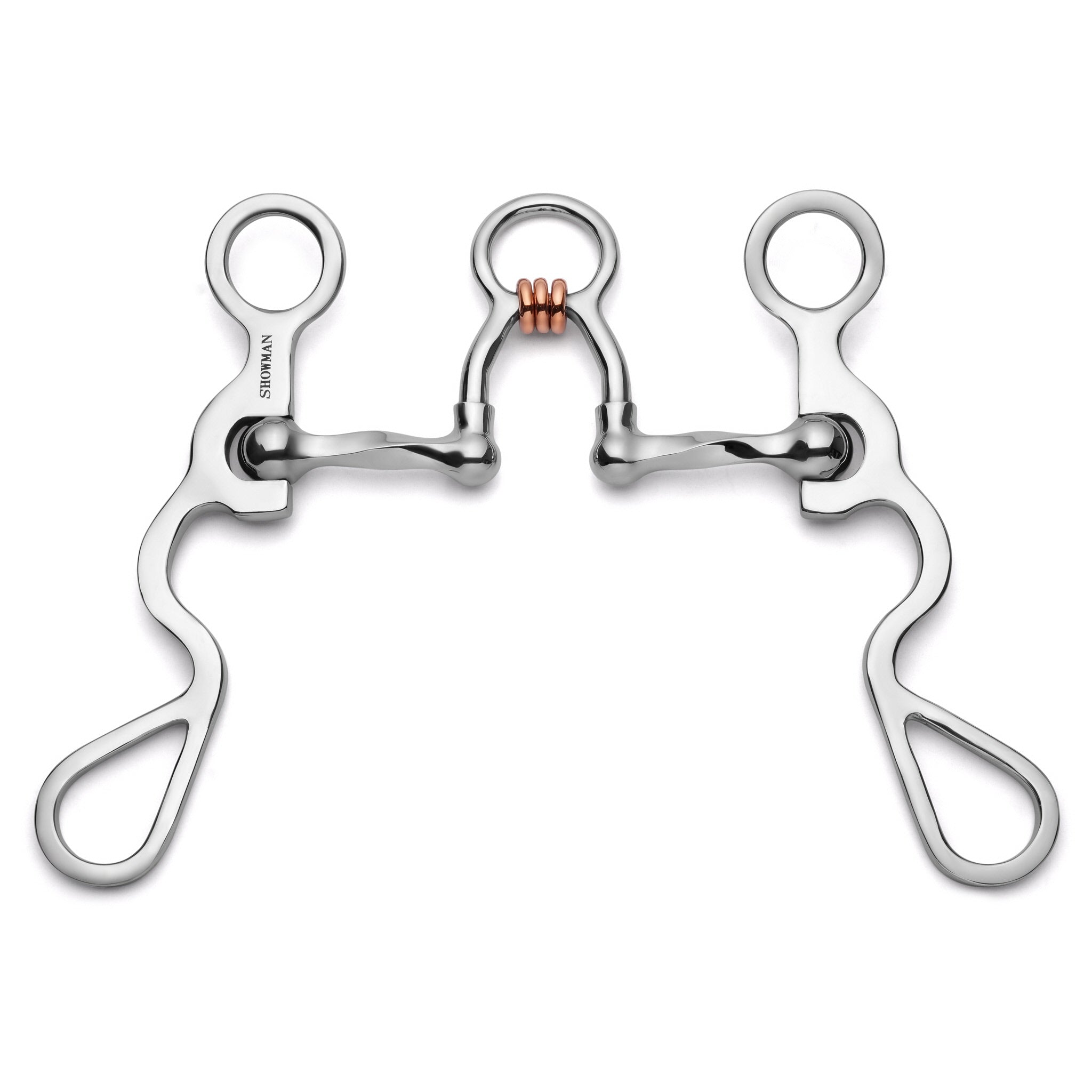 Showman S Shank with Slow Twist Ported Copper Rollers