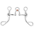 Showman Curved Shank with Slow Twist Port Copper Rollers