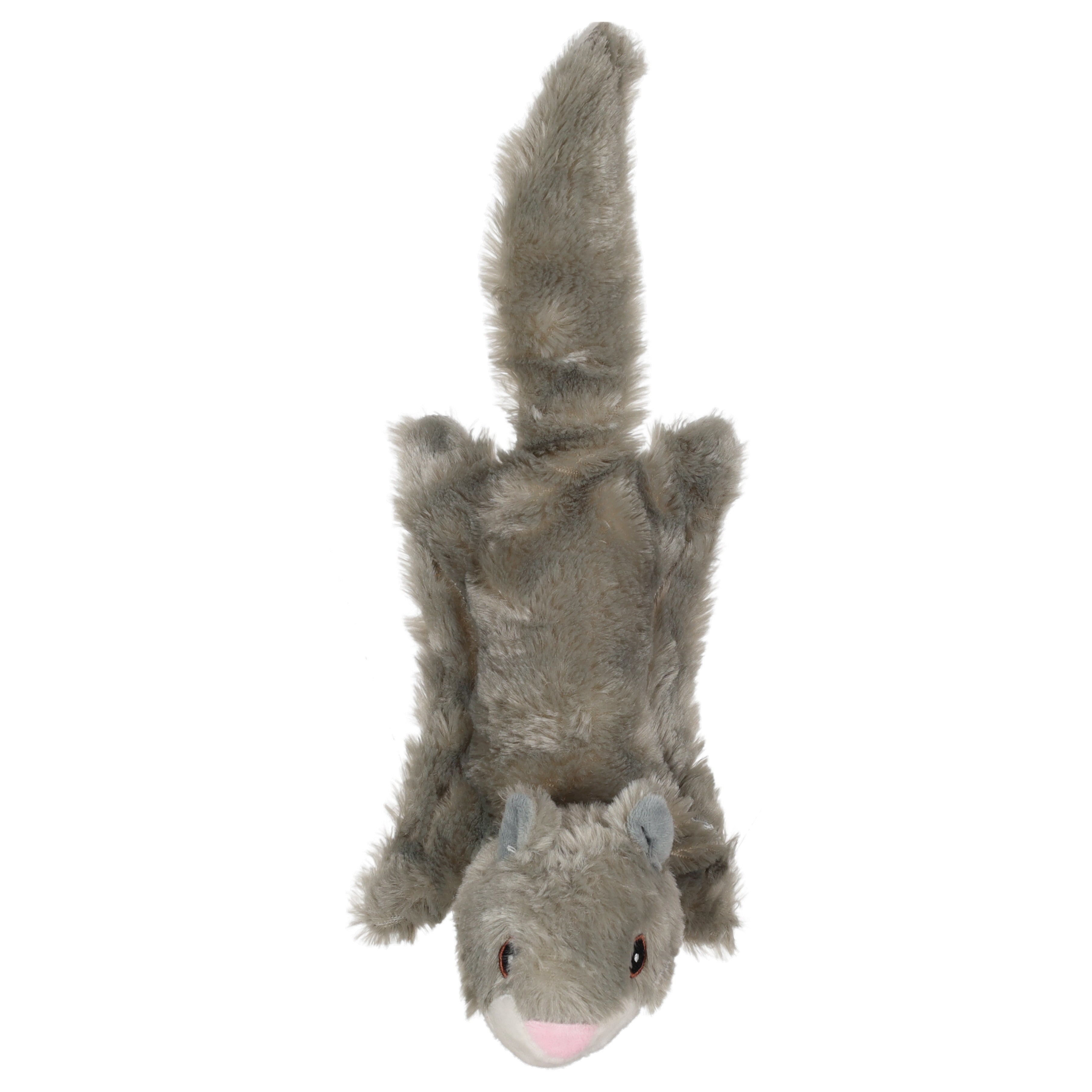 High Noon Glider Flying Squirrel Flat Plush Squeaky Dog Toy