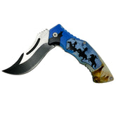 Dusk Riders Stainless Steel Folding Knife