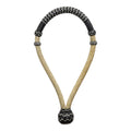 Showman Obsidian Rawhide Bosal