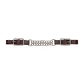 Showman Latigo Argentina Cow Leather Double Curb Chain