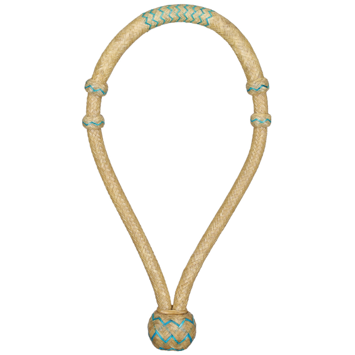 Showman Cobalt Rawhide Bosal