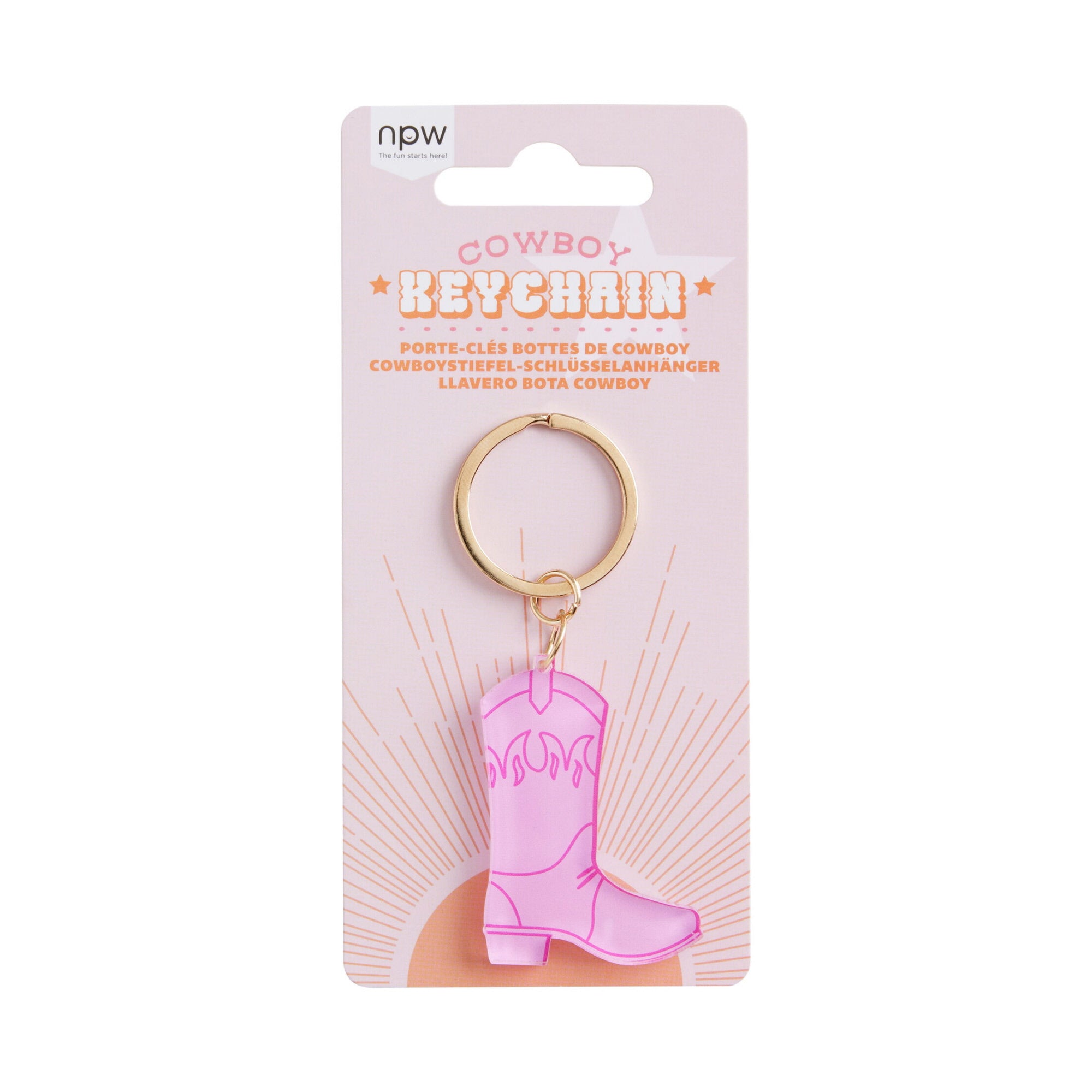 Cowboy Keychain