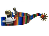 Showman Serape Stainless Steel Spur