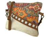 Klassy Cowgirl Southwest Brights Upcycled Crossbody Bag