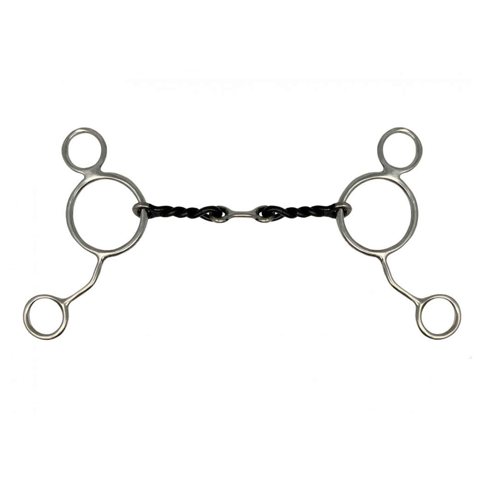 Showman Stainless Steel Wonder bit with Sweet Iron twisted mouth and dog bone center