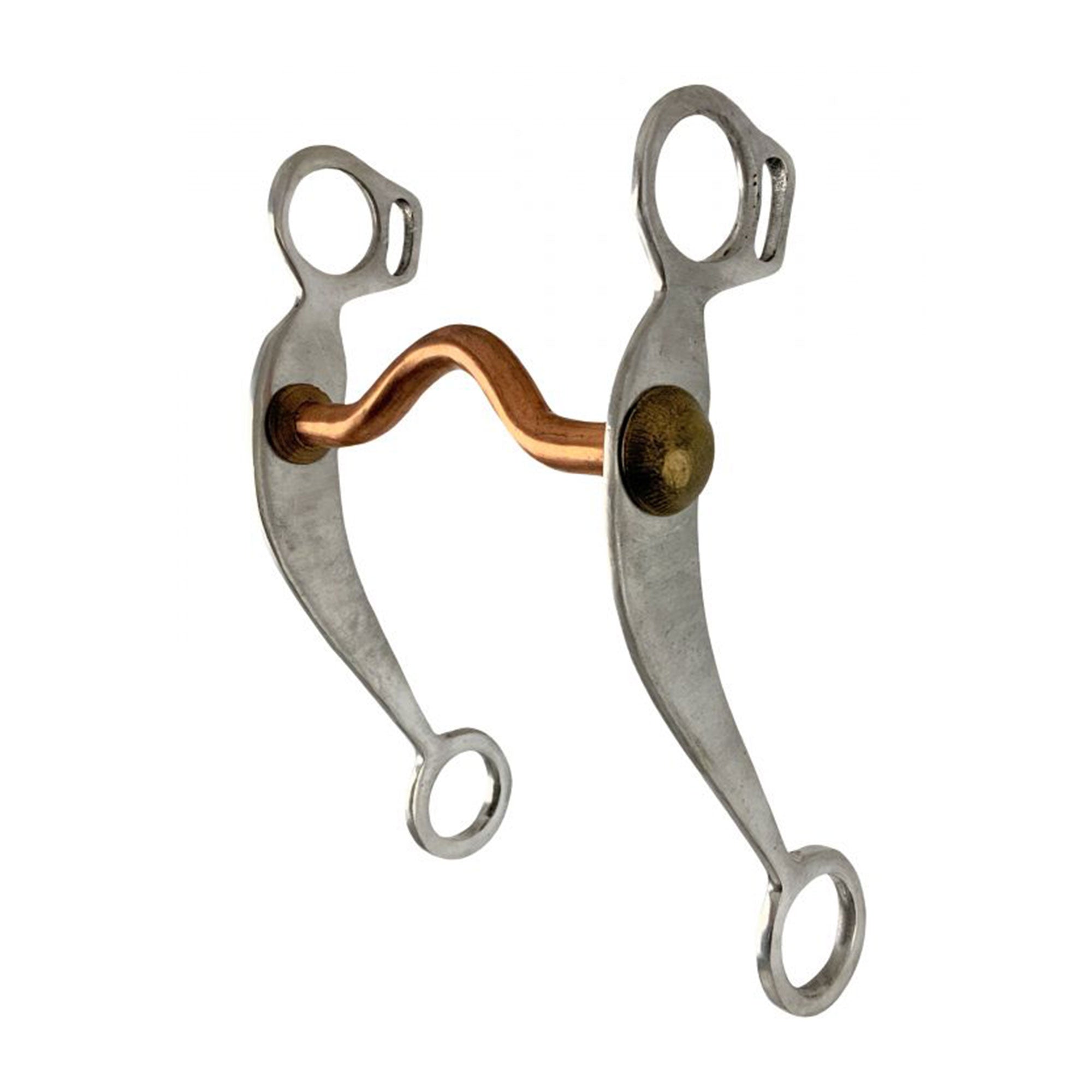 Showman Aluminum Horse Bit with Ported 4