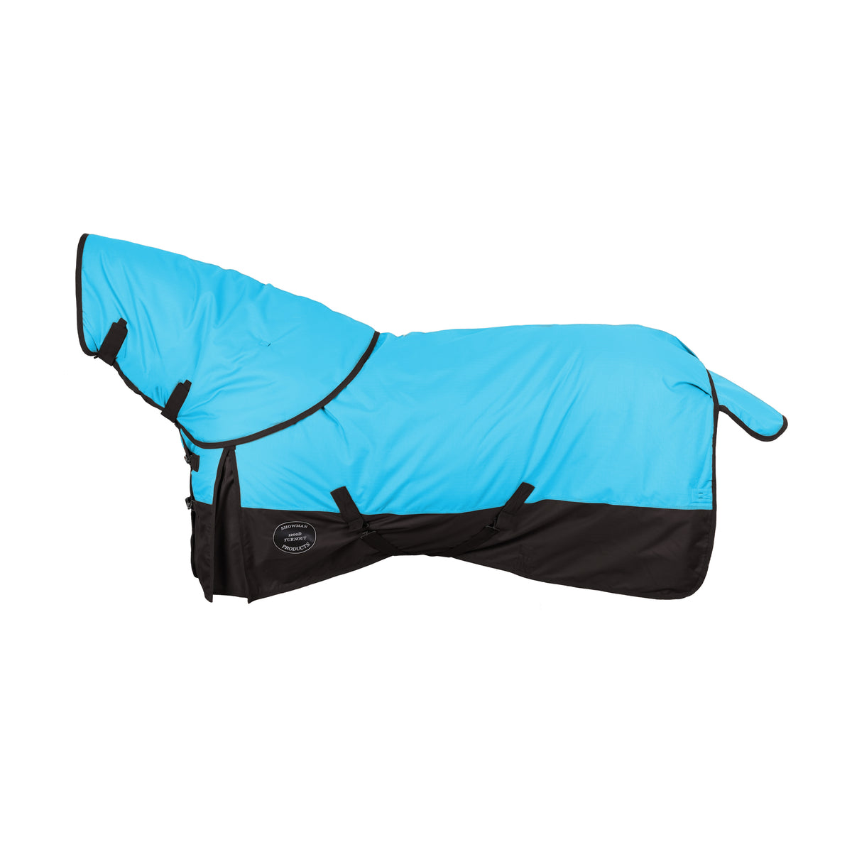 Showman 1200D Waterproof and Breathable Turnout Blanket with Neck Cover - Mini/Foal (36" - 40")