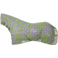 Neon Plaid Mesh Fly Sheet with Detachable Neck