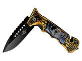 Snake Eye Tactical Spring Assist Knife - Wildlife Collection