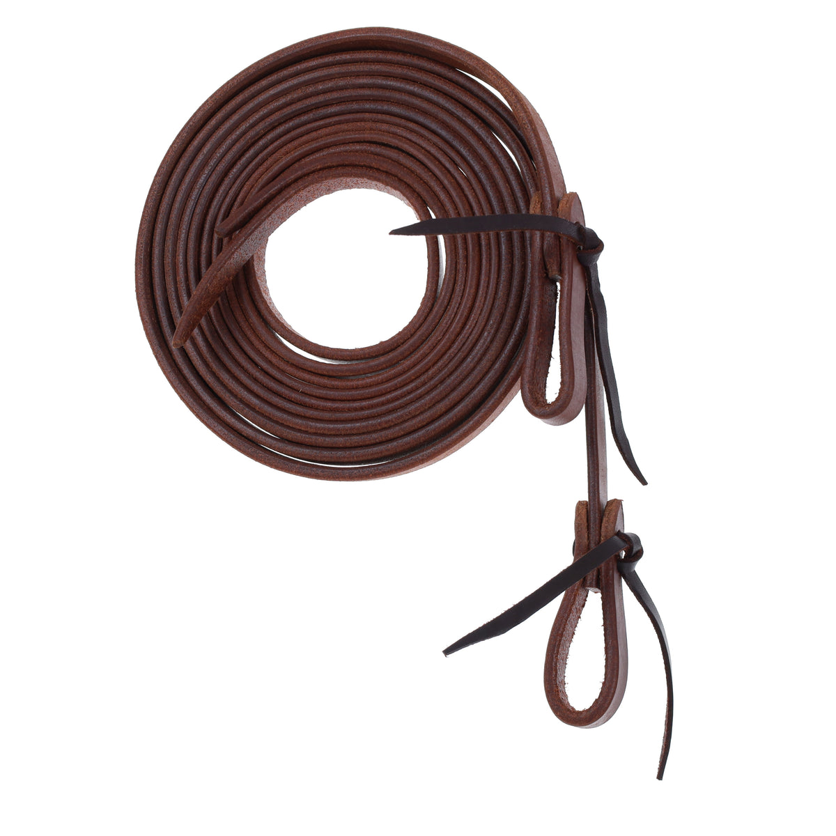 Showman 5/8" x 8' Oiled Harness Cow Leather Split Reins