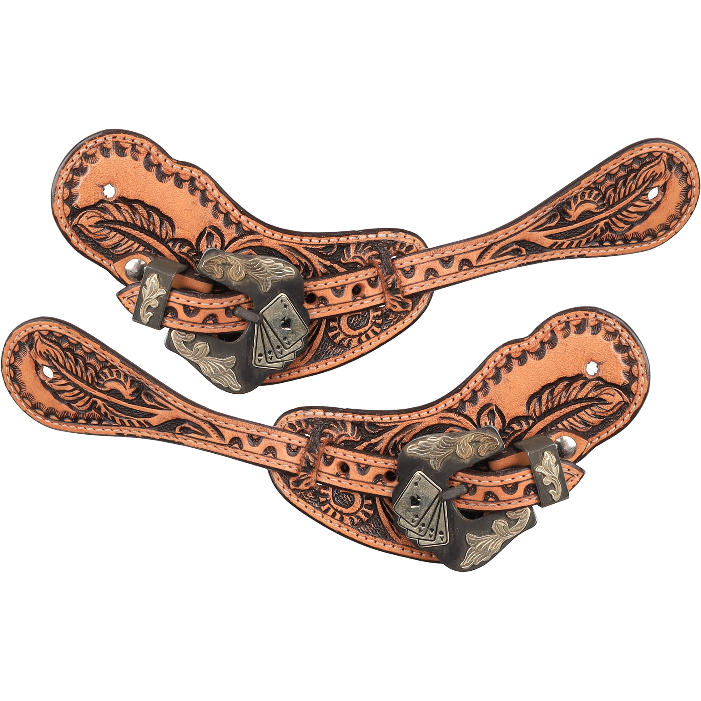 Showman Ladie's High Roller Spur Strap